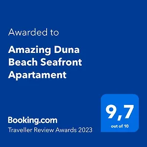 Amazing Duna Beach Seafront Apartament Apartamento